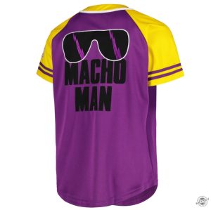 Purple Macho Man Shirt Macho Man Randy Savage Old School Over Printed 3D Baseball Hockey Basketball Jersey Shirt giftyzy.com 3