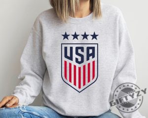 Usa Womens Soccer Logo Shirt American Shirt Usa National Soccer Team Shirt Champions America Soccer Team Uswnt Shirt giftyzy.com 5