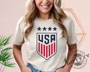 Usa Womens Soccer Logo Shirt American Shirt Usa National Soccer Team Shirt Champions America Soccer Team Uswnt Shirt giftyzy.com 6