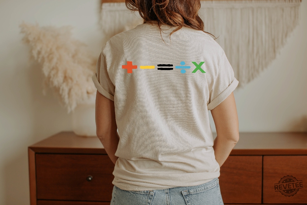 Custom Mathematics Tour Shirt Ed Sheeran Mathematics Tour Shirt Ed Sheeran Merch Ed Sheeran Mathematics Tour Merch Ed Sheeran Mathematics Tour Tshirt