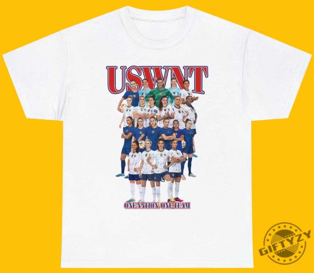 Vintage 2023 Us Women's Soccer World Cup Supporter T-Shirt