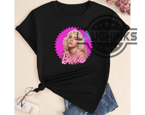 billie eilish barbie shirt billie eilish sweatshirt billie eilish barbie movie hoodie barbie crewneck sweatshirt billie eilish barbie merch barbie billie eilish shirt laughinks.com 3