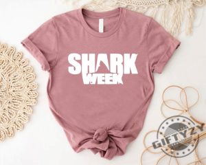 Red Cross Shark Week Shirt Save The Sharks Shark Clothing Red Cross Shark Week Tee Sweatshirt Hoodie giftyzy.com 4