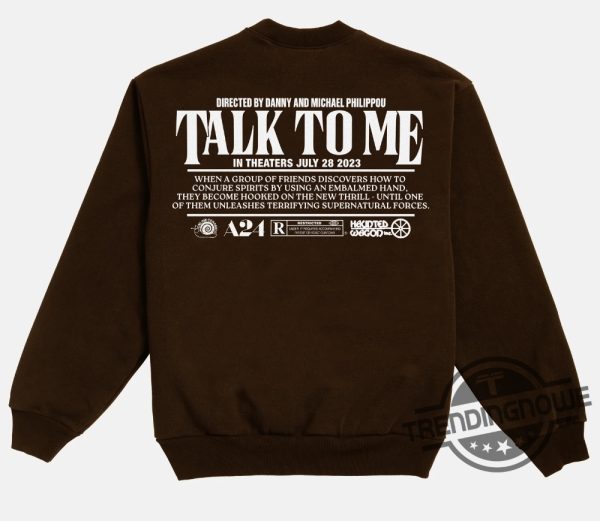 Talk To Me Demonic Nightmare Shirt Sweatshirt Online Ceramics Shirt trendingnowe.com 2