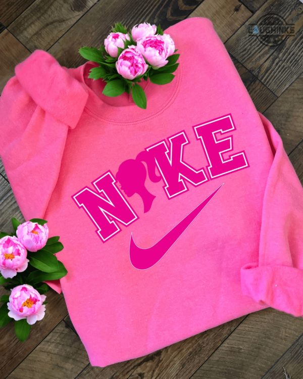 barbie nike sweatshirt barbie movie sweatshirt barbie shirt barbie hoodie barbie pink sweatshirt barbie sweatshirt womens pink nike club hoodie barbie nike shirt laughinks.com 3 1