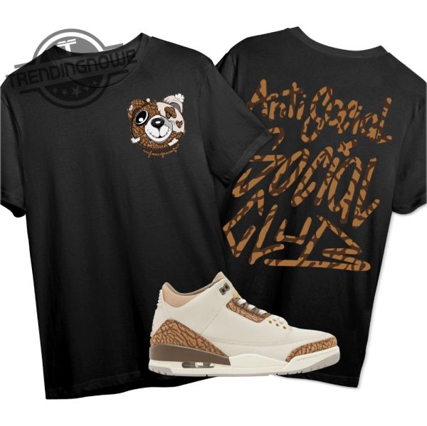 Jordan 3 Palomino Shirt In Anti Social Ber Shirt trendingnowe.com 2