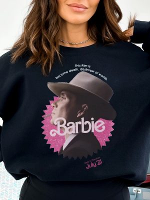 Barbie Oppenheimer Tshirt Barbenheimer T Shirt Barbiheimer Barbinhimer Barbie Heimer Barbenheimer Poster Barbihimer Barbinhiemer Barbieheimer Barbenheimer T Shirt Unique revetee.com 2