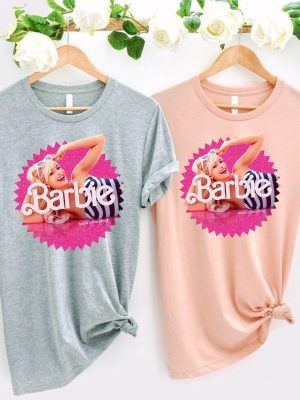 Margot Robbie Vintage Retro Shirt Margot Robbie Shirt Barbenheimer T Shirt Barbiheimer Barbinhimer Barbie Heimer Barbihimer Barbinhiemer Barbieheimer Barbenheimer T Shirt New revetee.com 2