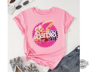 Margot Robbie Vintage Retro Shirt Margot Robbie Shirt Barbenheimer T Shirt Barbiheimer Barbinhimer Barbie Heimer Barbihimer Barbinhiemer Barbieheimer Barbenheimer T Shirt New revetee.com 4