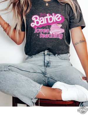 Barbie Teacher Shirt Barbie Summer Shirt Barbenheimer T Shirt Barbiheimer Barbinhimer Barbie Heimer Barbenheimer Poster Barbihimer Barbinhiemer Barbieheimer Barbenheimer T Shirt New revetee.com 2