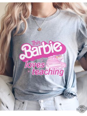 Barbie Teacher Shirt Barbie Summer Shirt Barbenheimer T Shirt Barbiheimer Barbinhimer Barbie Heimer Barbenheimer Poster Barbihimer Barbinhiemer Barbieheimer Barbenheimer T Shirt New revetee.com 3