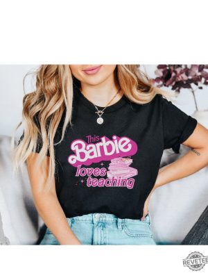 Barbie Teacher Shirt Barbie Summer Shirt Barbenheimer T Shirt Barbiheimer Barbinhimer Barbie Heimer Barbenheimer Poster Barbihimer Barbinhiemer Barbieheimer Barbenheimer T Shirt New revetee.com 4