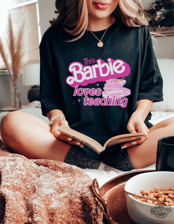 Barbie Teacher Shirt Barbie Summer Shirt Barbenheimer T Shirt Barbiheimer Barbinhimer Barbie Heimer Barbenheimer Poster Barbihimer Barbinhiemer Barbieheimer Barbenheimer T Shirt New revetee.com 7