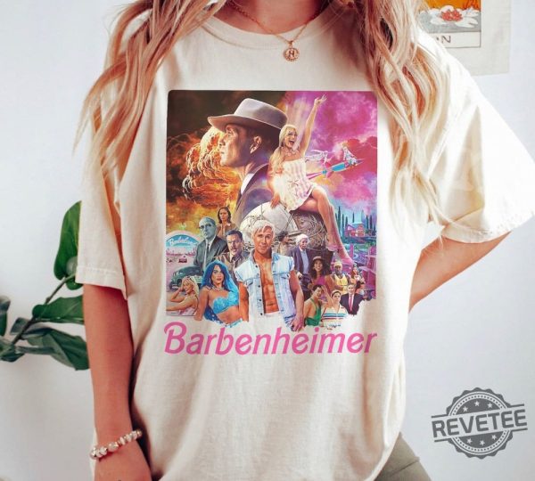 Barbenheimer Shirt Barbenheimer Shirt Barbie Heimer Barbieheimer Shirt Barbie Oppenheimer Shirt Barbieheimer Barbenheimer Shirt Barbiheimer Barbenheimer Poster Unique revetee.com 1