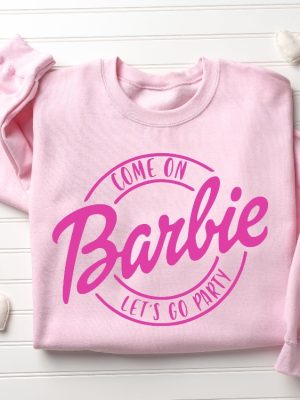 Come On Barbie Lets Go Party Shirt Barbie Heimer Barbenheimer Poster Barbihimer Barbinhiemer Barbieheimer Barbenheimer T Shirt revetee.com 2