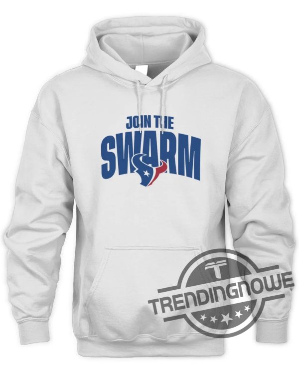 Join The Swarm Houston Texans Shirt Join The Swarm Shirt 2023 Houston Texans Fans trendingnowe.com 2
