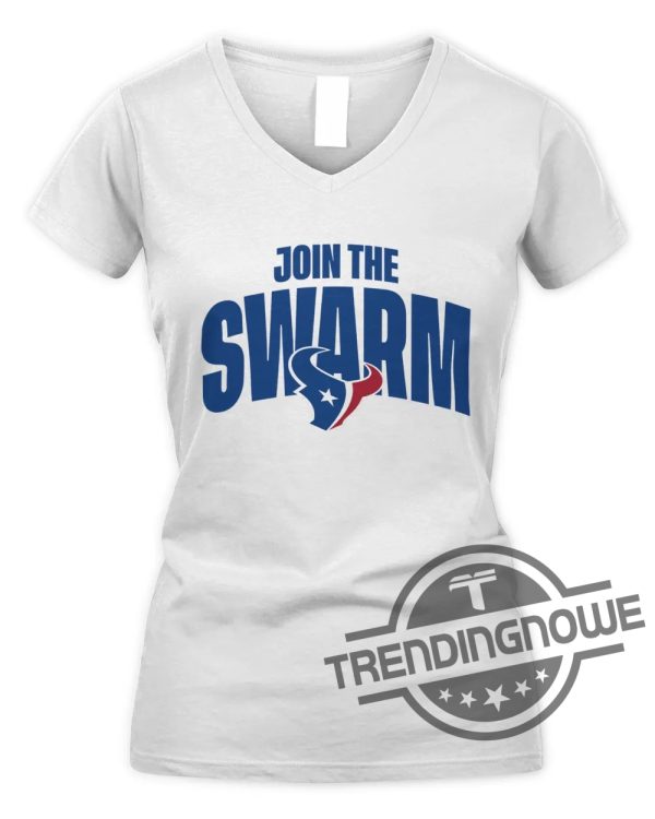 Join The Swarm Houston Texans Shirt Join The Swarm Shirt 2023 Houston Texans Fans trendingnowe.com 3