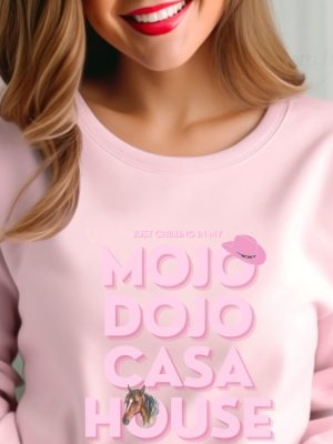 Mojo Dojo Casa House Merch Ken Sweatshirt Barbenheimer Margot Robbie Ryan Gosling Ken Mojo Dojo Casa House Shirt Im Just Ken Barbieland New revetee.com 2