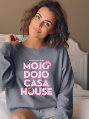 Mojo Dojo Casa House Merch Ken Sweatshirt Barbenheimer Margot Robbie Ryan Gosling Ken Mojo Dojo Casa House Shirt Im Just Ken Barbieland New revetee.com 5