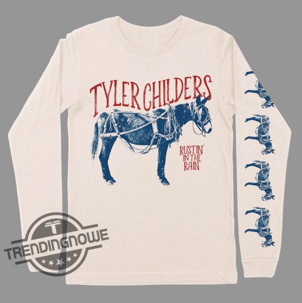 Tyler Childers Shirt Rustin In The Rain Shirt trendingnowe.com 1