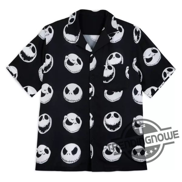 Mickey Mouse T Shirt Jack Skellington Hawaiian Shirt The Nightmare Before Christmas trendingnowe.com 1