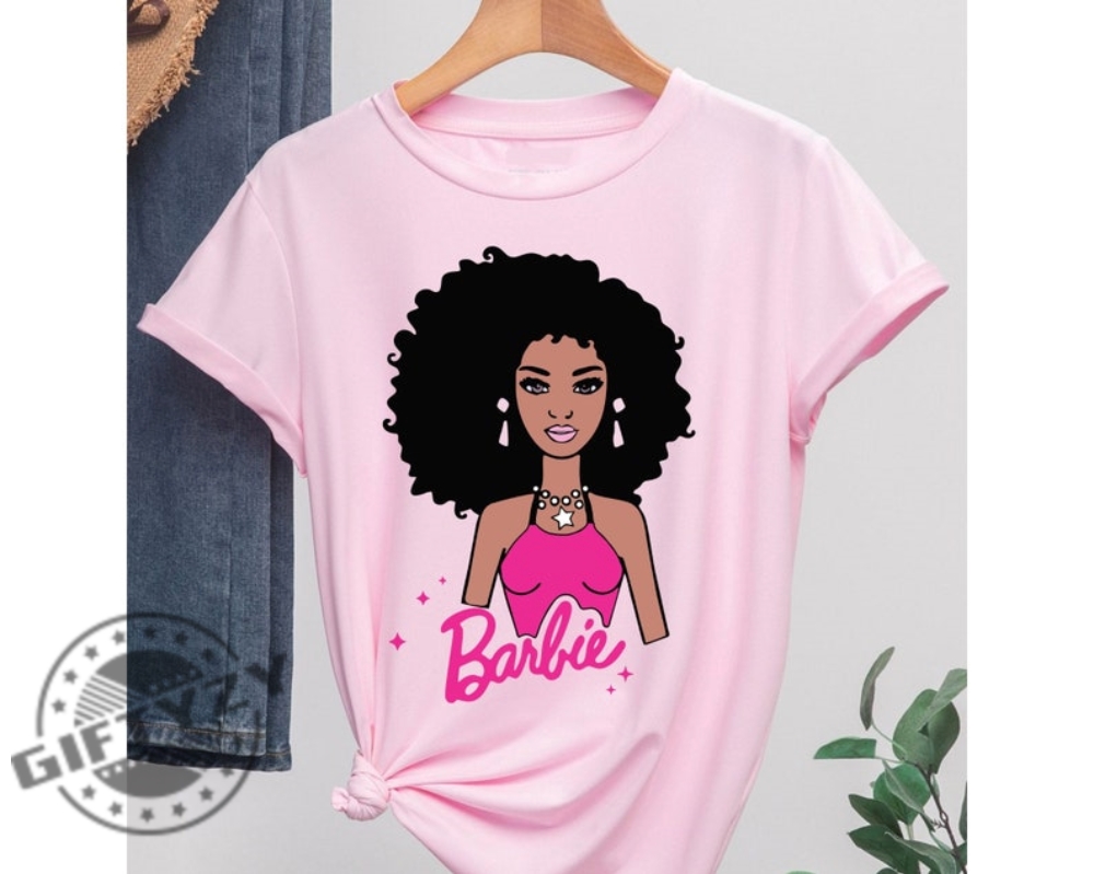 Black Barbie Shirt Doll Im A Baby Girl African American Oppenheimer Shirt Barbenheimer Shirt