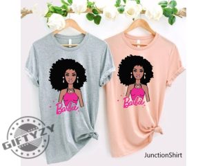 Black Barbie Shirt Doll Im A Baby Girl African American Oppenheimer Shirt Barbenheimer Shirt giftyzy.com 4