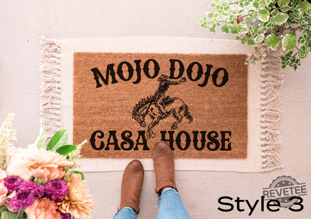 Welcome To Our Mojo Dojo Casa House Door Mat Where Everyone Is Kenough