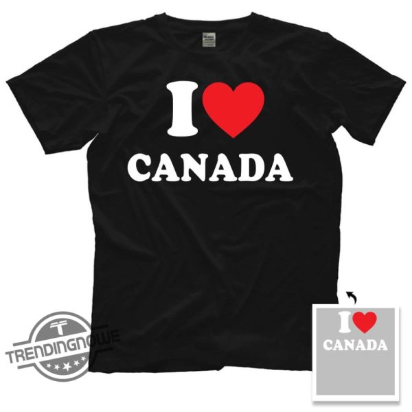 Elon Musk I Love Canada Shirt Elon Musk Wearing Love Canada Shirt trendingnowe.com 2