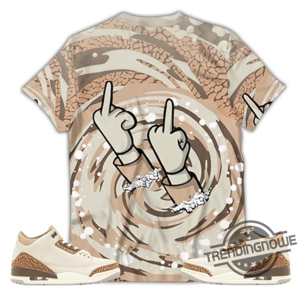 Jordan 3 Palomino Shirt Rick And Drip Shirt To Match Sneaker trendingnowe.com 3