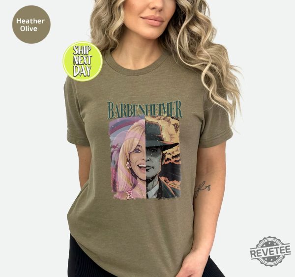 Barbenheimer Shirt Barbenheimer T Shirt Barbiheimer Barbinhimer Barbie Heimer Barbenheimer Poster Barbihimer Barbinhiemer Barbieheimer Barbenheimer T Shirt revetee.com 3