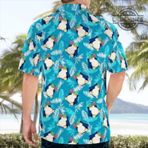 pokemon hawaiian shirts snorlax hawaiian shirt and shorts mens pokemon button up shirt pokemon shirts for adults laughinks.com 2