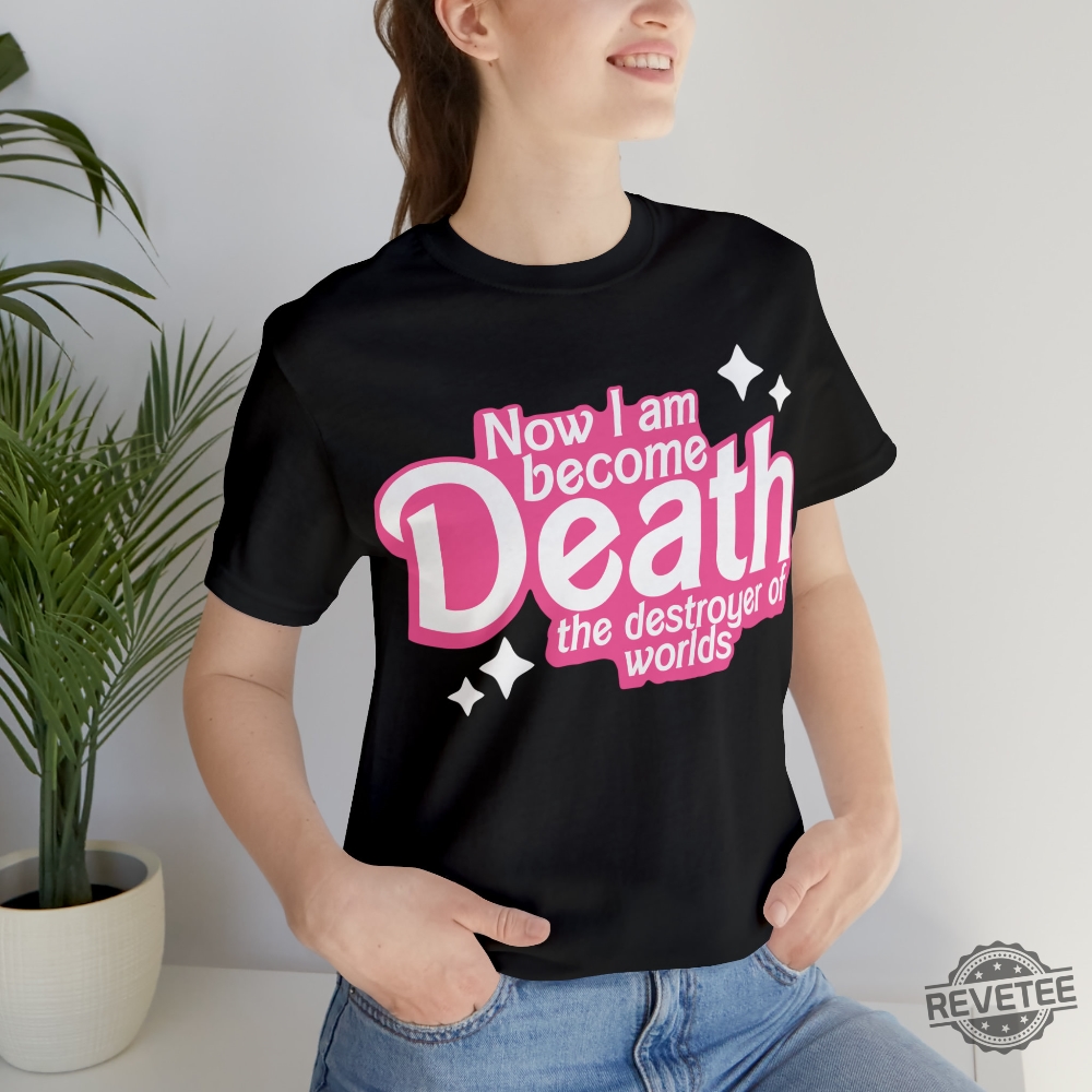 Barbie Script Logo Unisex Pink T-Shirt L