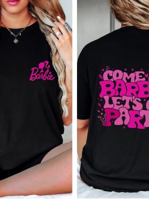 Come On Barbie Lets Go Party Shirt Barbenheimer T Shirt Barbiheimer Barbinhimer Barbie Heimer Barbenheimer Poster Barbihimer Barbinhiemer Barbieheimer Barbenheimer T Shirt Unique revetee.com 4