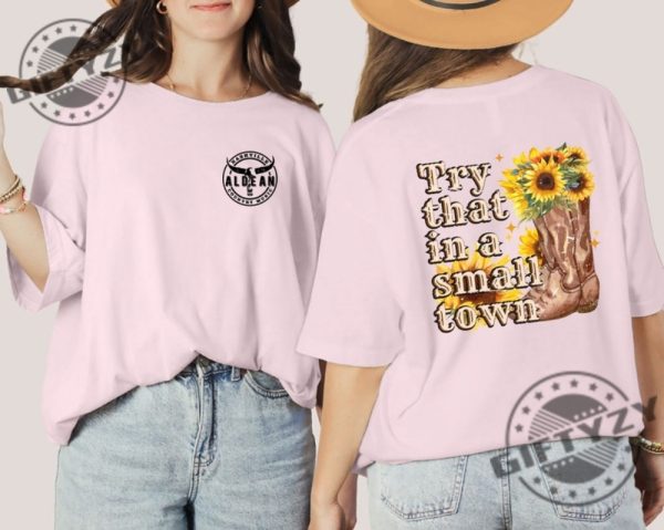 Sunflower Jason Aldean Shirt Try That In A Small Town Shirt Jason Aldean Hoodie Jason Aldean Tee Country Music Shirt giftyzy.com 3