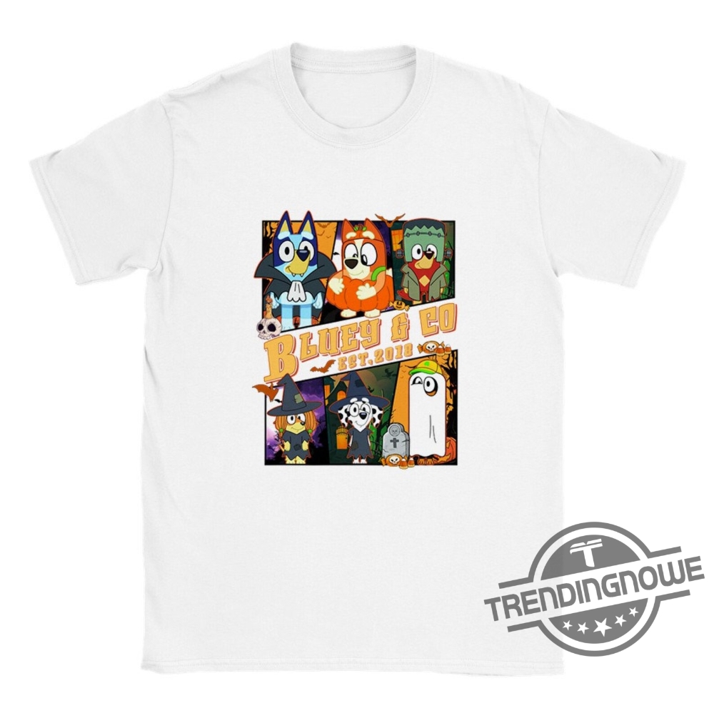 Bluey Halloween Shirt Bluey Halloween T Shirt Halloween Shirt