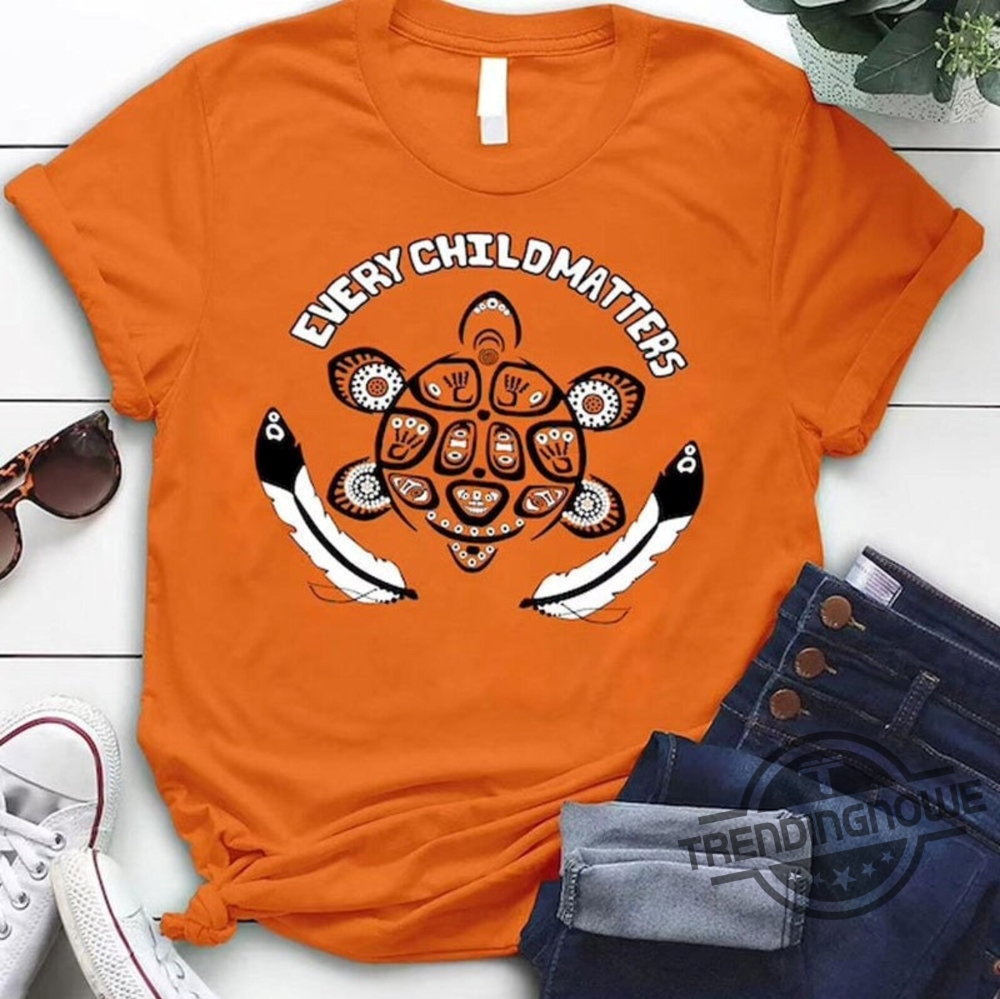 Orange Shirt Day 2023 Shirt Every Child Matters Shirt Turtle Orange Shirt Day 2023 Canada Indigenousorange Shirt Day