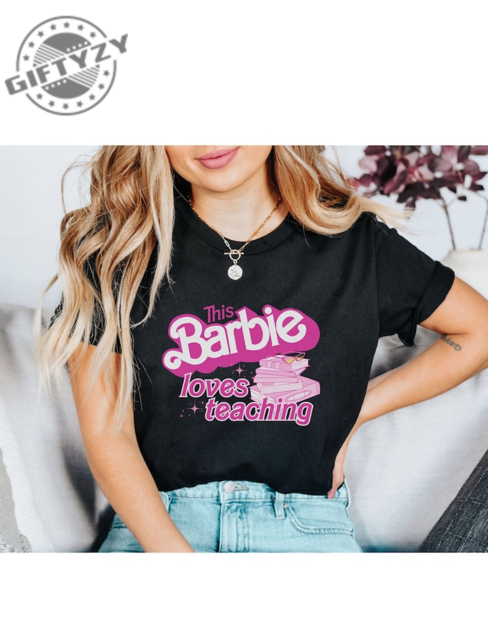 This Barbie Loves Teaching Barbie Shirt Barbie Teacher Shirt Oppenheimer Shirt Barbenheimer Shirt