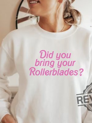 Did You Bring Your Rollerblades Sweatshirt Coconut Girl Preppy Barbie Heimer Barbieheimer Shirt Barbie Oppenheimer Shirt Barbieheimer Barbenheimer Shirt Barbiheimer Barbenheimer Poster New revetee.com 3 1