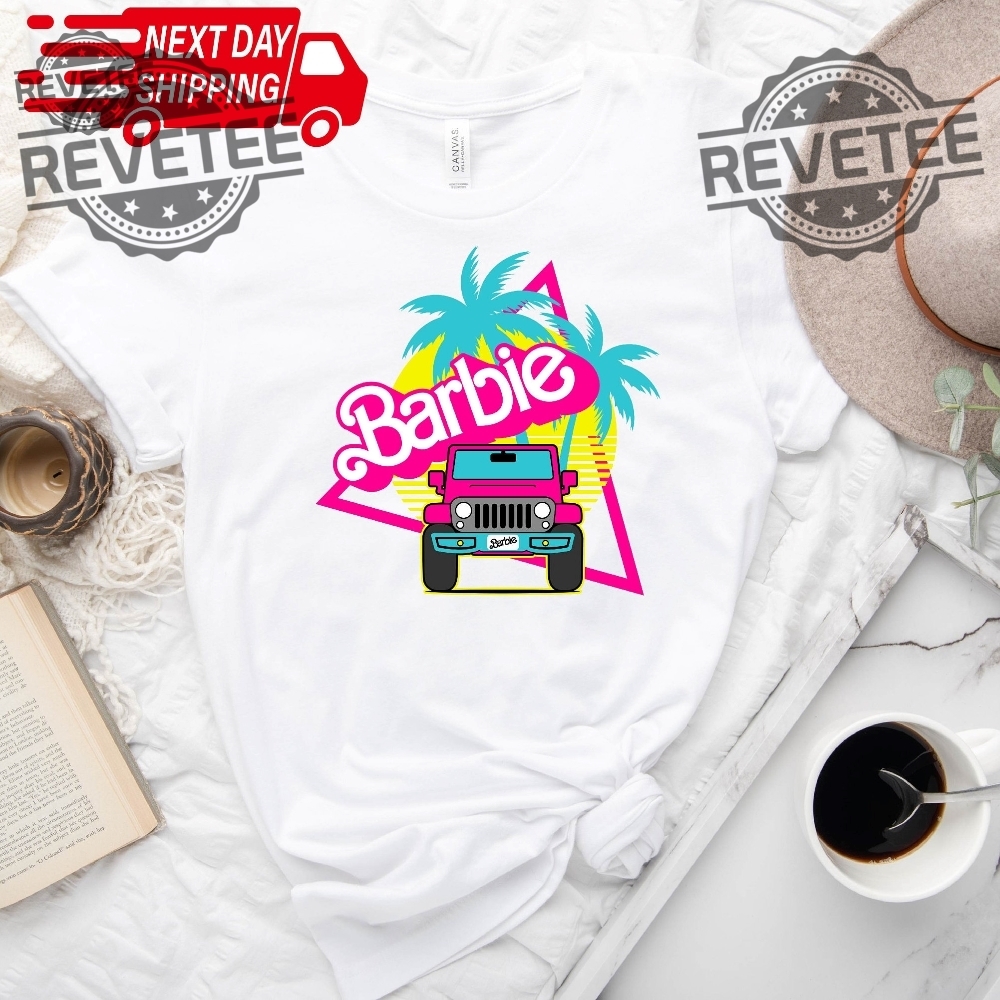 "Upgrade Your Wardrobe with Barbie Chic: Explore Revetee's Trendy Shirts!" 2 Barbie Jeep Shirt Barbenheimer Shirt Barbie Sweatshirt Barbenheimer T Shirt Barbiheimer Barbinhimer Barbie Heimer Barbenheimer Poster Barbihimer Barbinhiemer New