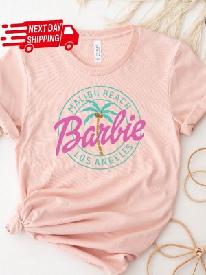 Pink Babe Doll Malibu Beach Shirt Pink Barbi Los Angeles Shirt I Am Enough Barbie Barbie Heimer Barbieheimer Shirt Barbie Oppenheimer Shirt Barbiheimer Barbie Heimer Barbenheimer Poster New revetee.com 3