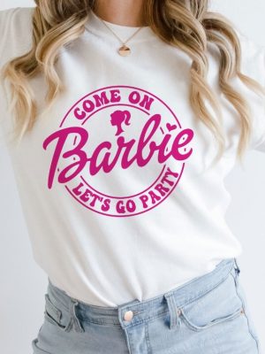 Come On Barbie Shirt I Am Kenough Barbie Clipart Barbie Logo Shirt Barbenheimer T Shirt Barbiheimer Barbinhimer Barbie Heimer New revetee.com 2