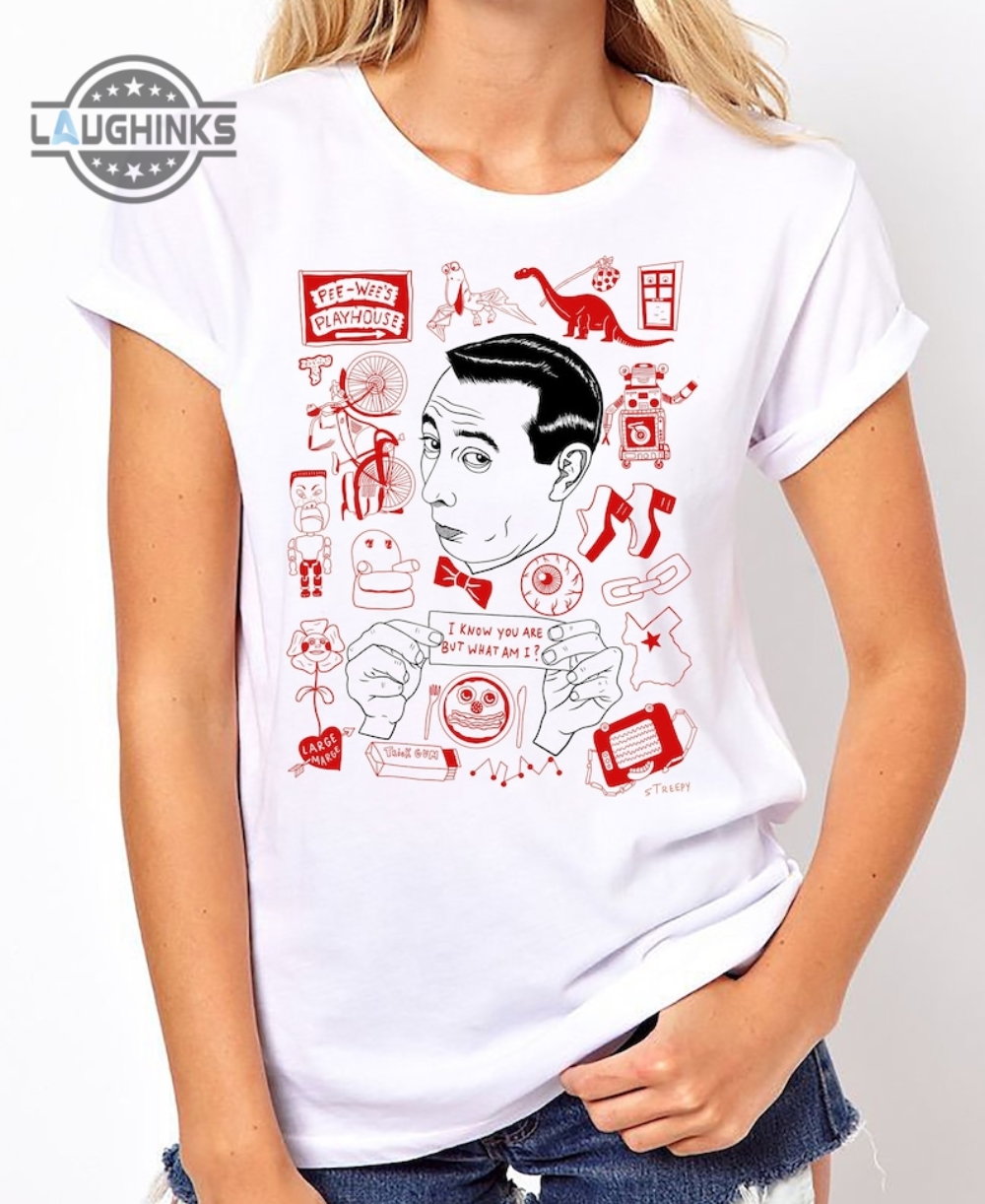 I Know You Are But What Am I Pee Wee Shirt Vintage Pee Wee Herman