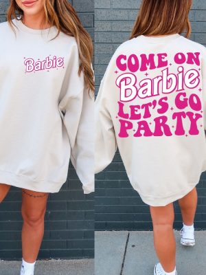 Malibu Barbie Come On Barbie Lets Go Party Shirt Barbenheimer T Shirt Barbiheimer Barbinhimer Barbie Heimer Barbenheimer Poster Barbihimer Barbinhiemer Barbieheimer New revetee.com 3