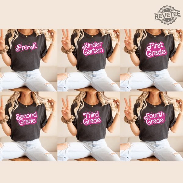 Girl Barbie School Grade Shirt Teacher Barbie Shirt I Am Kenough I Am Kenough Barbie I Am Enough Barbie You Are Kenough Barbiheimer I Am Kenough Sweater I Am Kenough Shirt Unique revetee.com 3