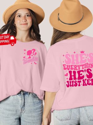 Shes Everything Hes Just Ken Shirt Barbie Allan Shirt I Am Enough Barbie Barbie Heimer Barbieheimer Shirt Barbie Oppenheimer Shirt Barbiheimer Barbie Heimer Barbenheimer Poster New revetee.com 2