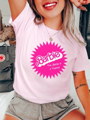 Barbi Teacher Shirtcute Shirt For Teacher Gift For Teacher Teacher Appreciation Shirt I Am Kenough I Am Kenough Barbie I Am Enough Barbie You Are Kenough Barbiheimer Unique revetee.com 2