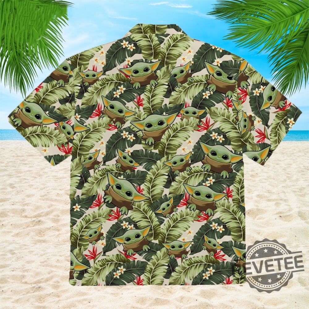 Kansas City Chiefs Baby Yoda Hawaiian Shirt - Hot Sale 2023