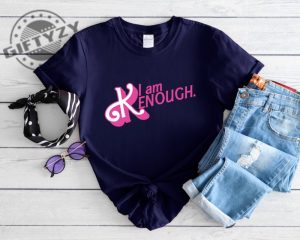 I Am Kenough Cute Doll Shirt Lets Go Party Shirt Ken Shirt I Am Enough Shirt Gift For Girl Movie Tee giftyzy.com 3