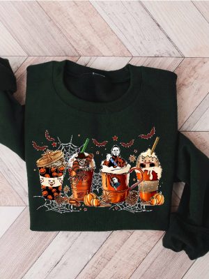 Skeleton Coffee Cups Sweatshirt Coffee Cups Sweatshirt Skull Coffee Cup Sweatshirt Skeleton Halloween Sweatshirt Coffee Lover Hocus Pocus Tshirt Womens Girls Hocus Pocus Shirt New revetee.com 3